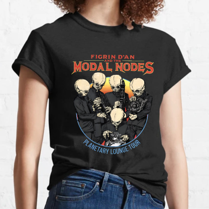 Star Wars Cantina Band Planetary Lounge Tour Geeky T-Shirt
