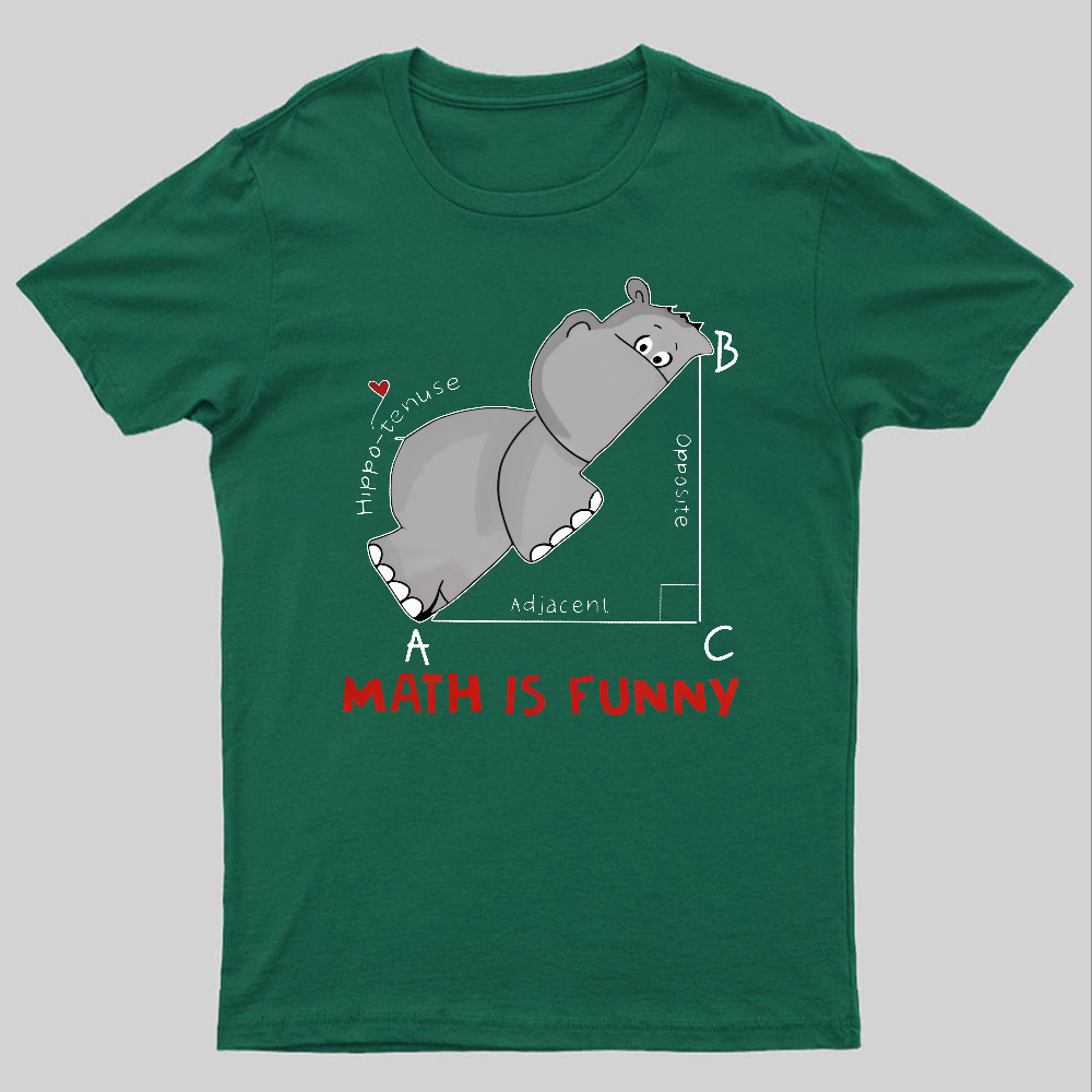 Math Is Funny Geeky T-Shirt