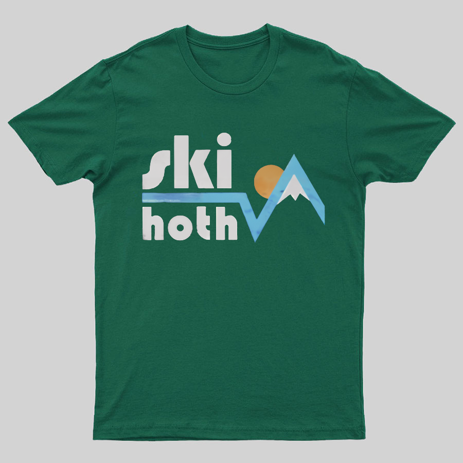 Ski Hoth Geeky T-Shirt