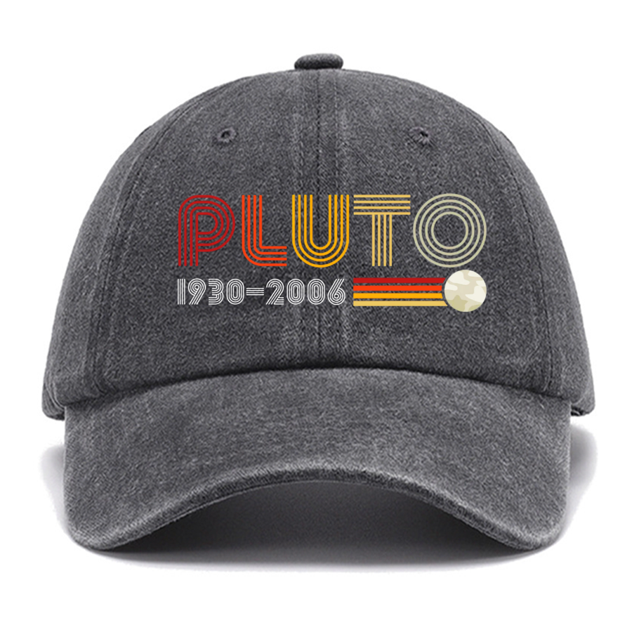 Pluto Never Forget - Funny Science Geeky Cotton Hat