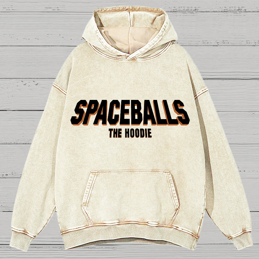 Spaceballs The Hoodie Vintage Distressed Hoodie