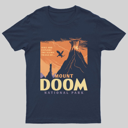 Mount Doom National Park Geeky T-Shirt