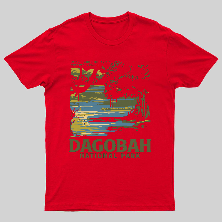 Dagobah National Park Geeky T-Shirt