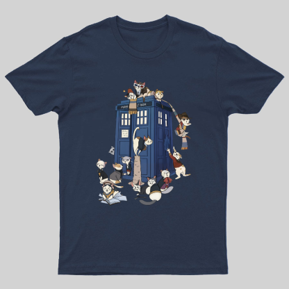 Doctor Cat Geeky T-Shirt