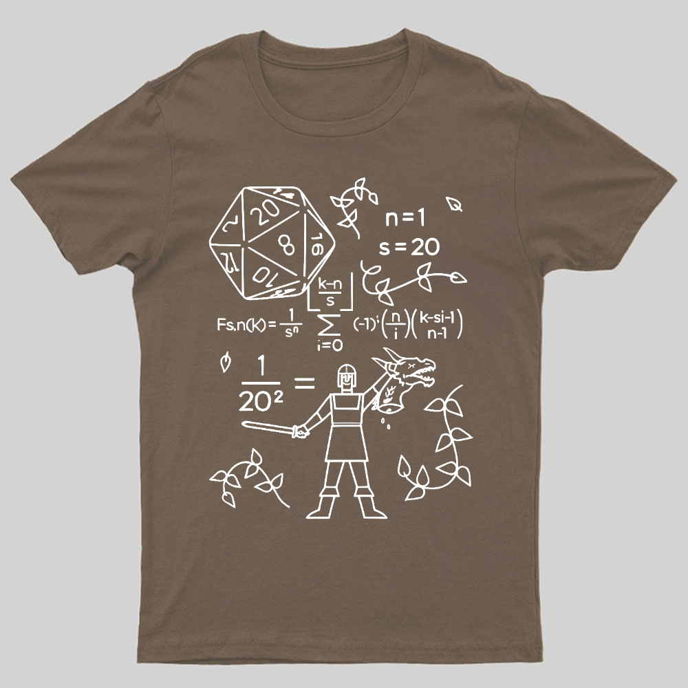 The Science Of a Rpg Geeky T-Shirt