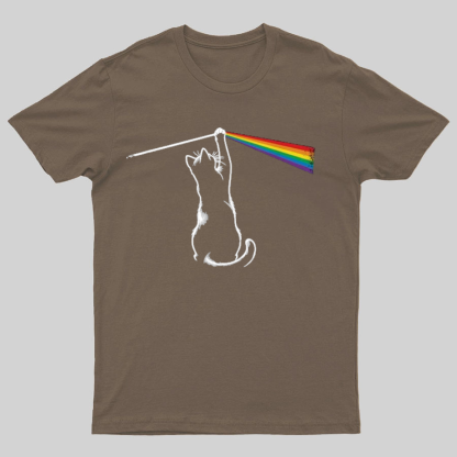 Funny Cat Geeky T-Shirt