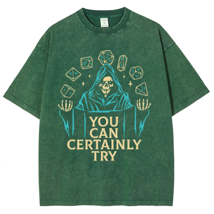 You Can Certainly Try Vintage Distressed T-shirt