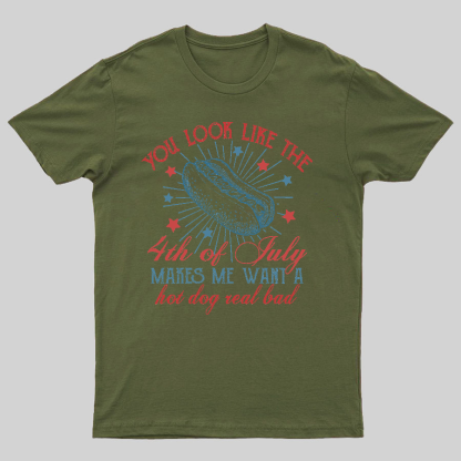 You Look Like the 4th of July Geeky T-Shirt