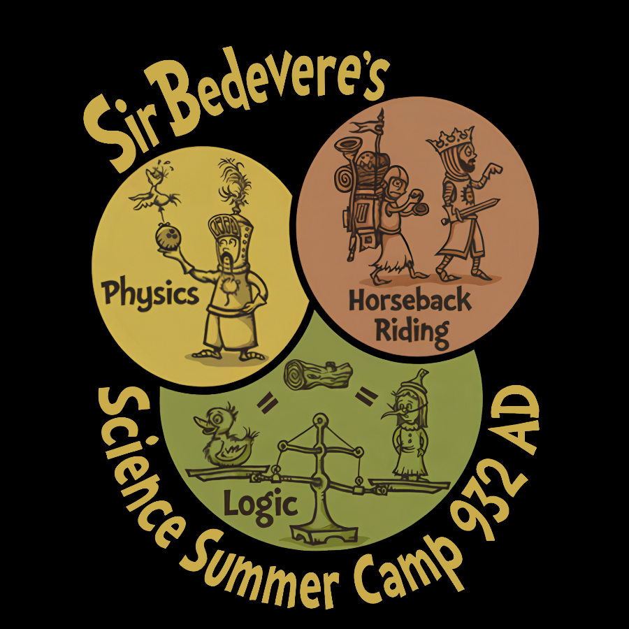 Sir Bedevere’s Science Camp Geeky T-Shirt