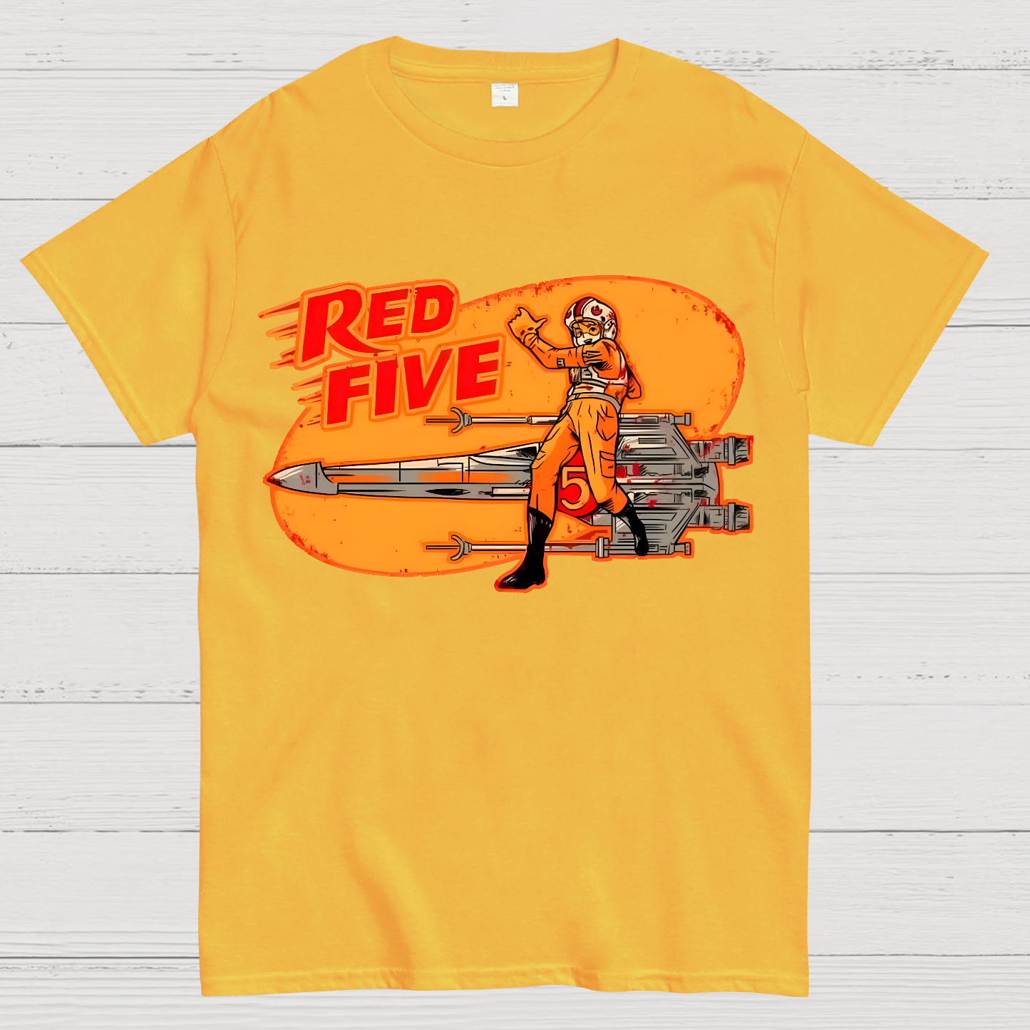 Red Five Stand by Geek T-Shirt