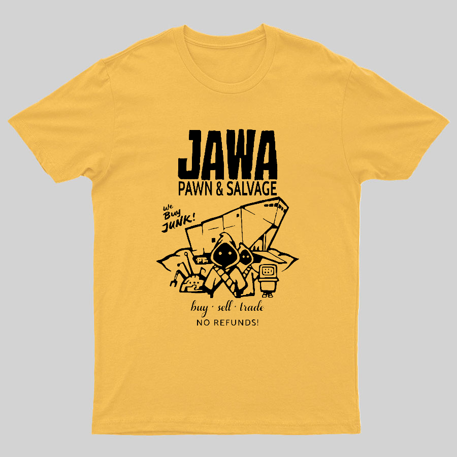 Jawa Pawn and Salvage - Star Wars Geeky T-Shirt