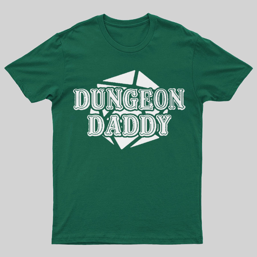 Dungeon Daddy Game Geeky T-Shirt