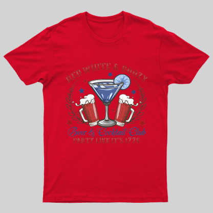 4th of July Social Club  America Nerdy T-Shirt
