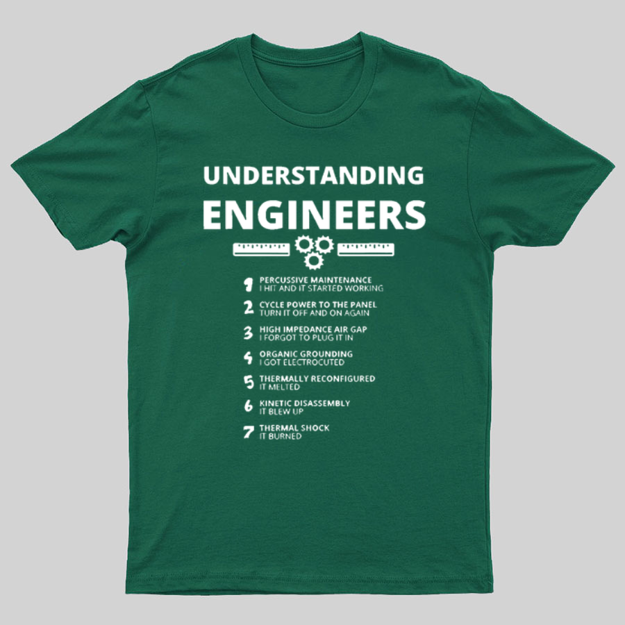 Understanding Engineers Geeky T-Shirt