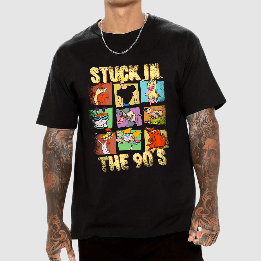 Stuck In The 90‘s Geek T-Shirt