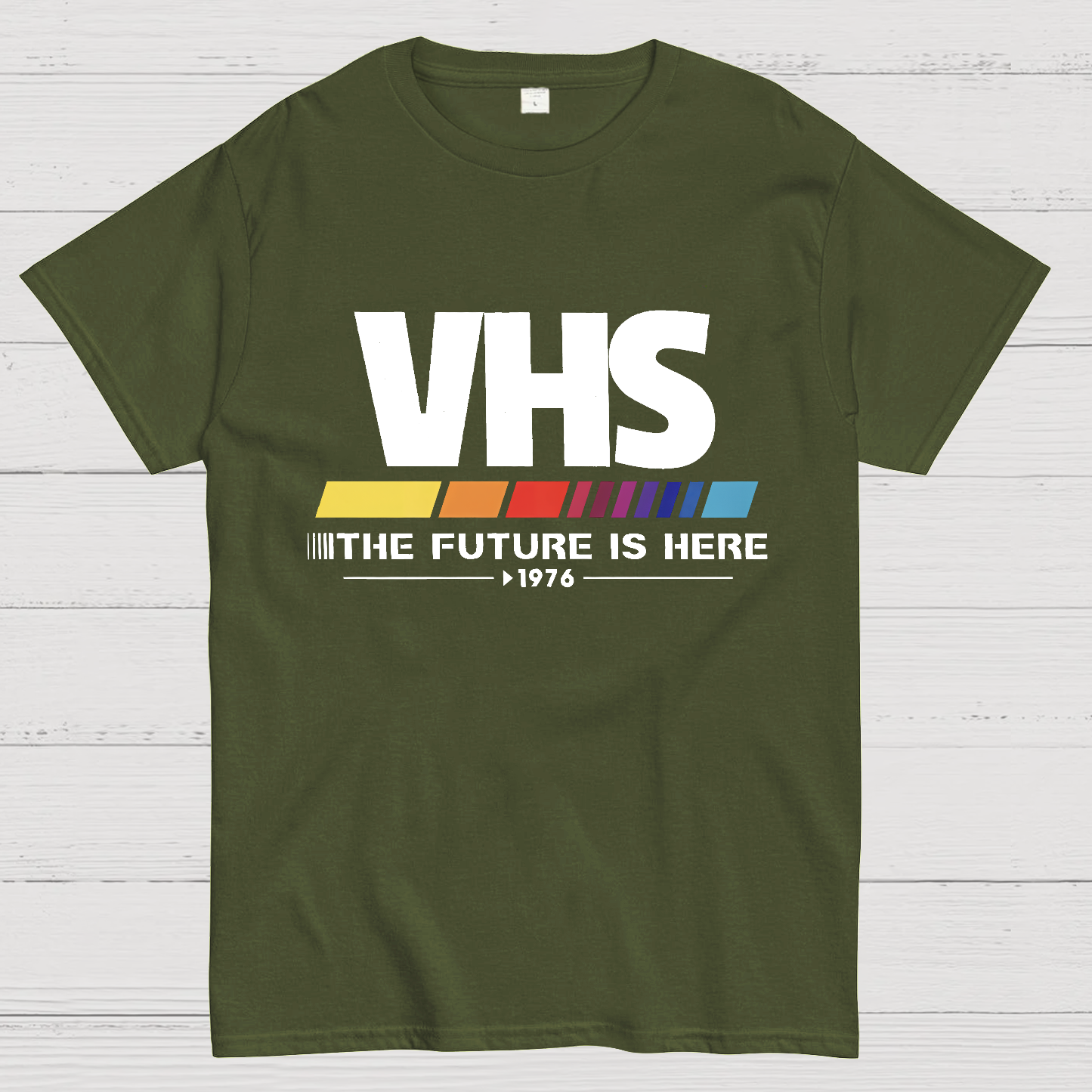 VHS - The Future is Now Geeky T-Shirt
