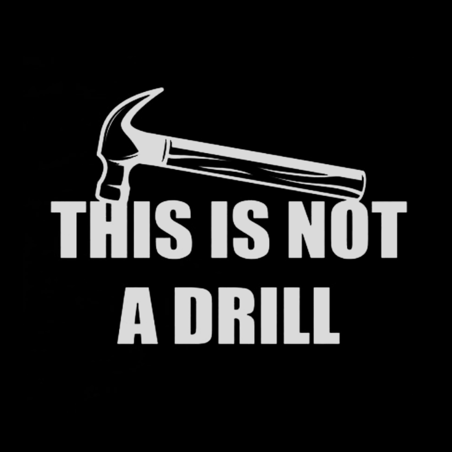 This Is Not A Drill Geeky T-Shirt