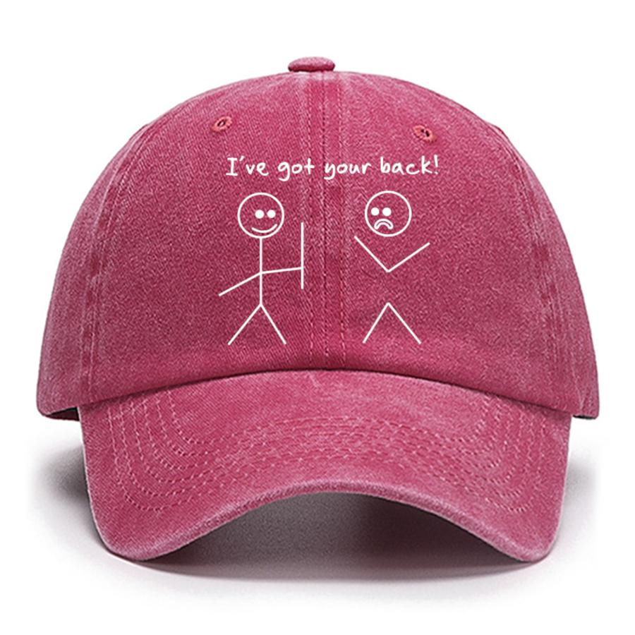 I Got Your Back Stick friendship novelty irony funny Cotton Hat