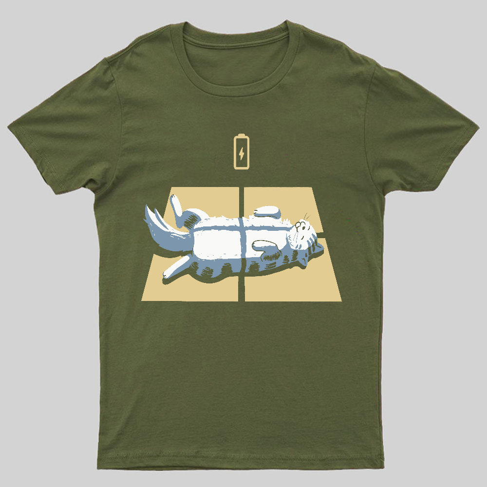 Solar Charging Nerdy T-Shirt