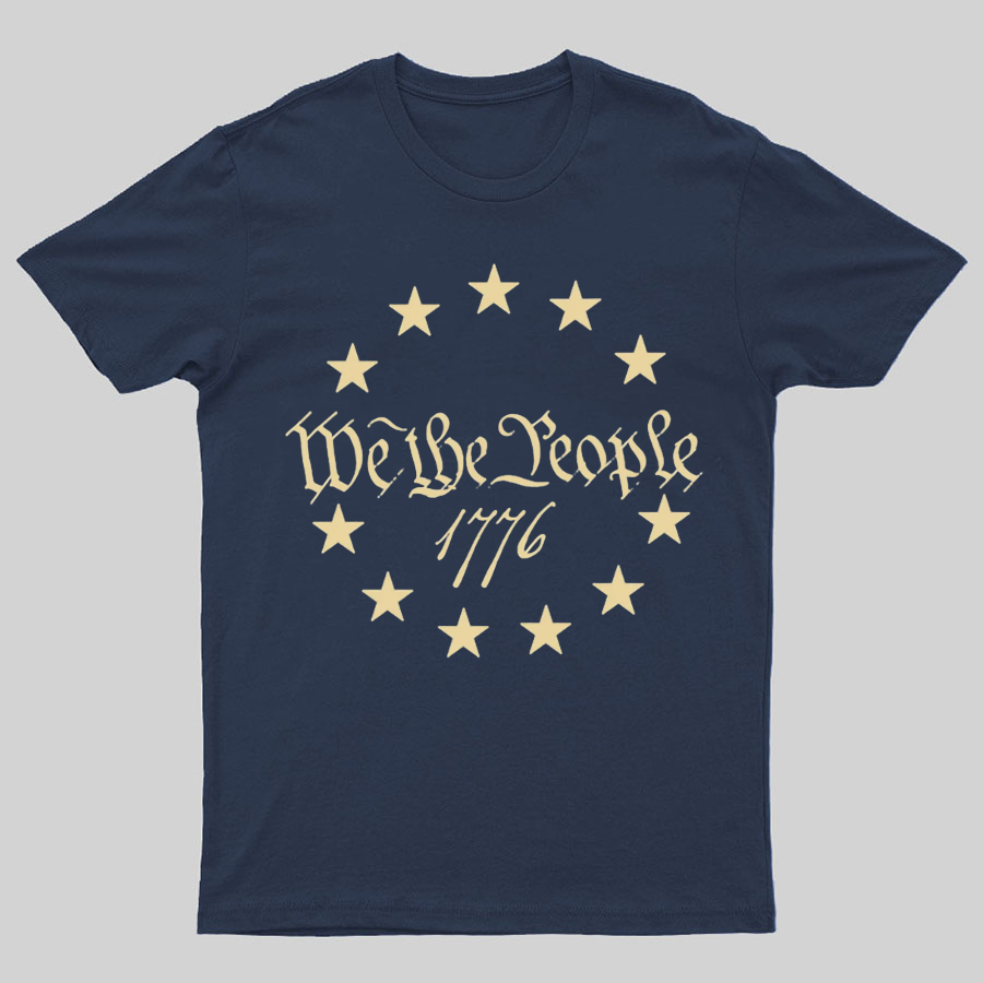 We The People 1776 Geeky T-Shirt