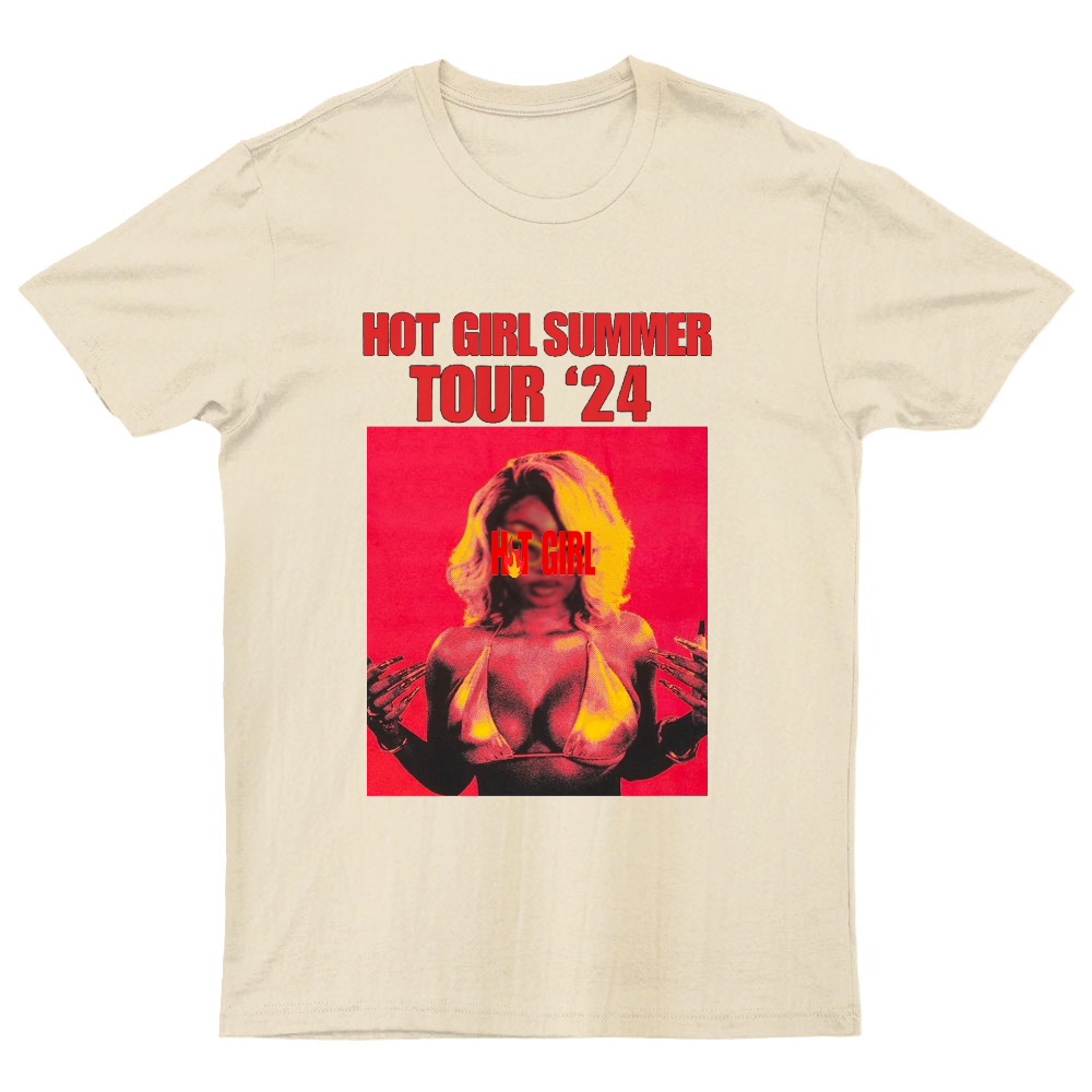 Hot Girl Summer Tour 2024 Megan Print T-Shirt
