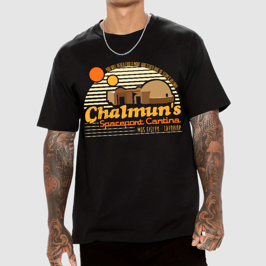 Chalmun's Spaceport Cantina Geek T-Shirt