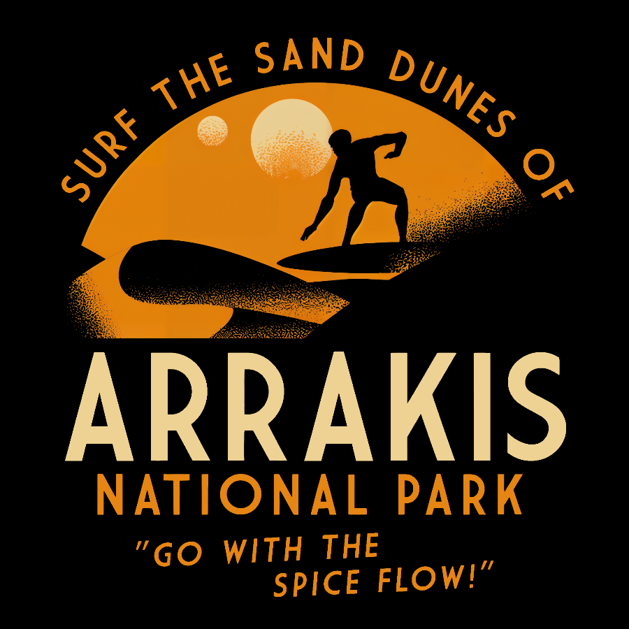 Arrakis National Park Geeky T-Shirt