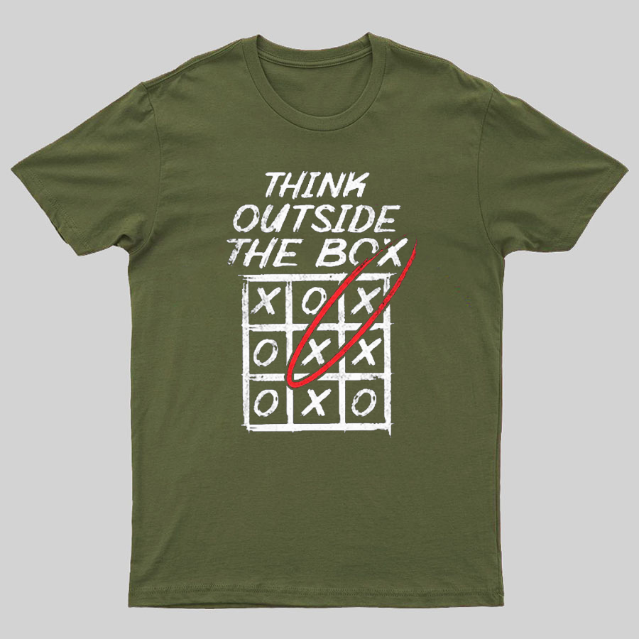 Think Outside The Box Nerd T-Shirt