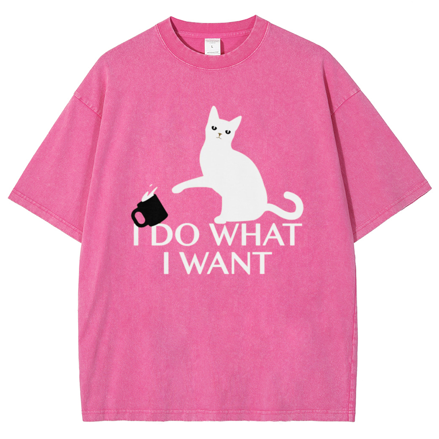 I Do What I Want Vintage Distressed T-shirt