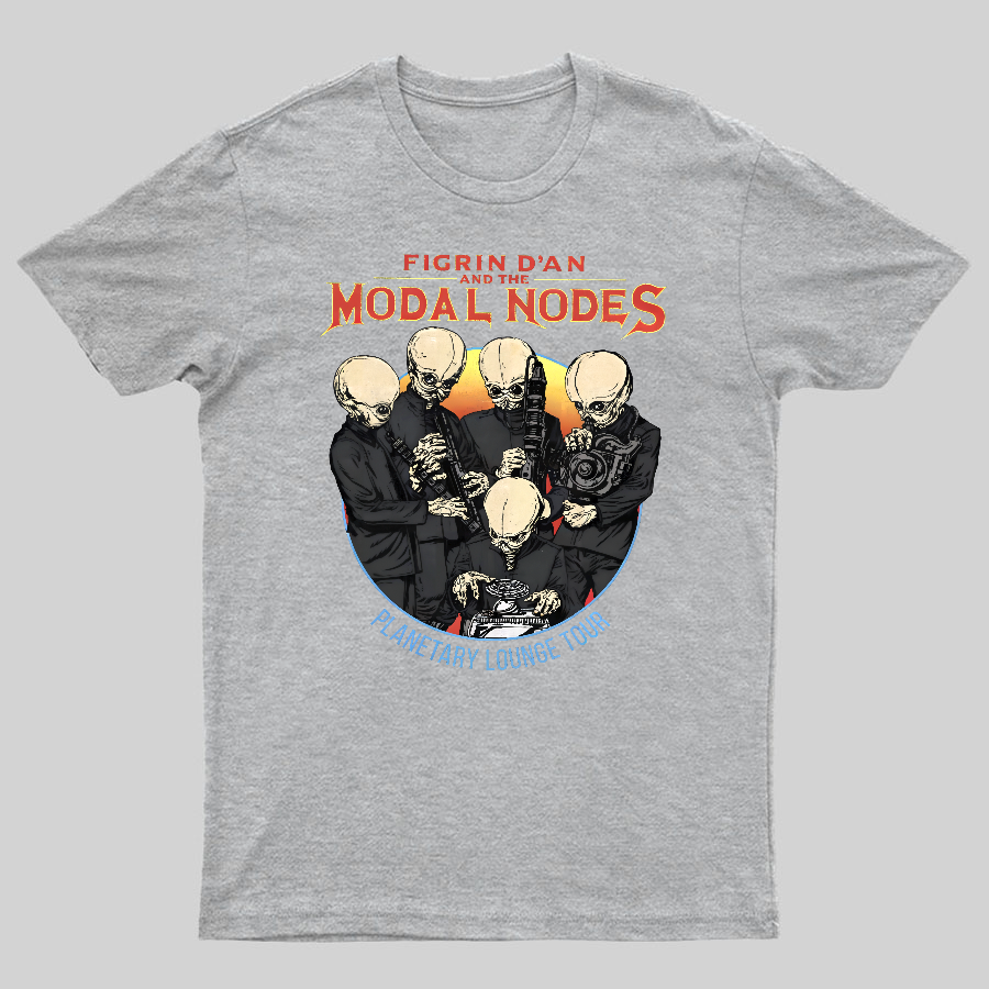 Star Wars Cantina Band Planetary Lounge Tour Geeky T-Shirt