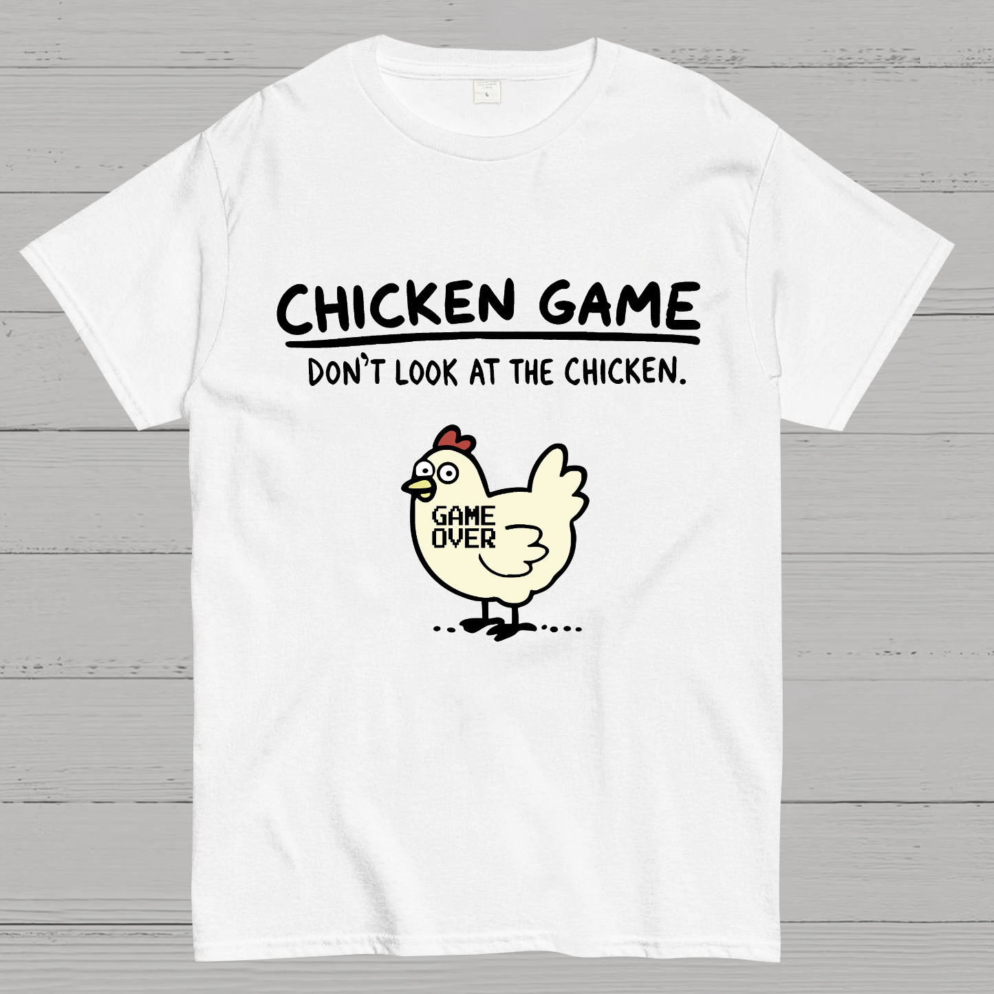Chicken Game Geeky T-Shirt
