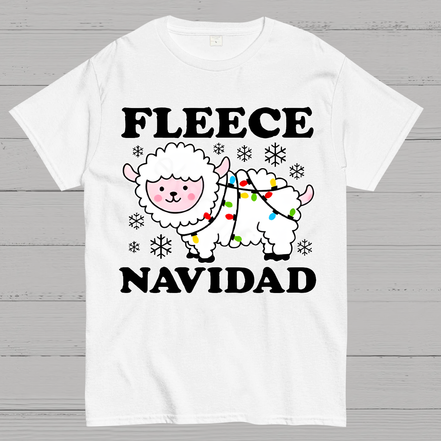 Fleece Navidad Geek T-Shirt