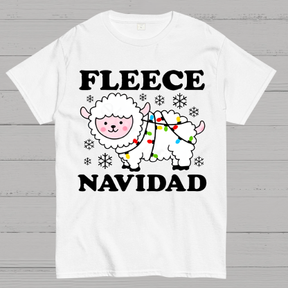 Fleece Navidad Geek T-Shirt