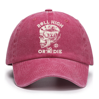 DND SHIRT: Roll High or Die Dungeons and Dragons Cotton Hat