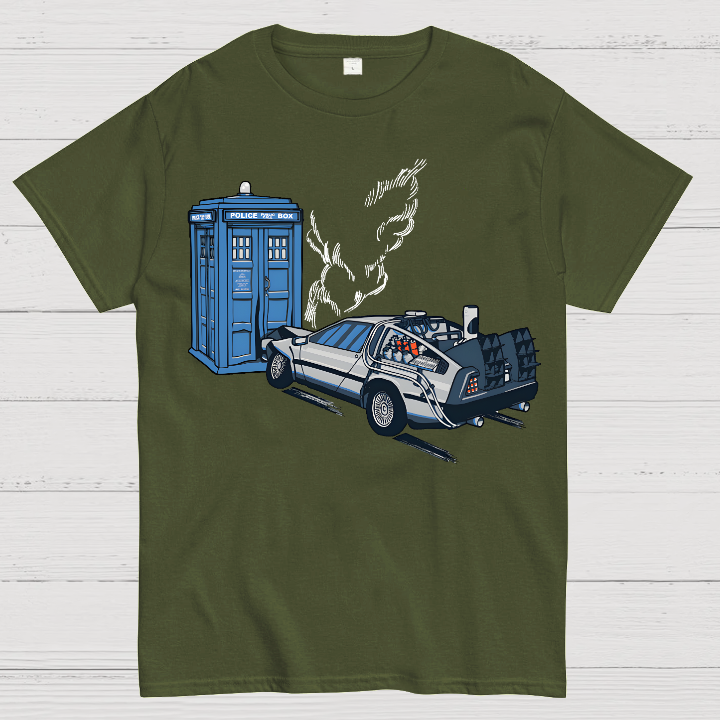 Doctor Who It Came Out Of Nowhere Geek T-Shirt