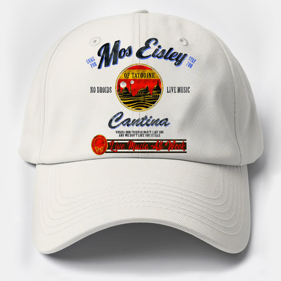 Mos Eisley Cantina Tatooine Graphic Star Wars Cotton Hat