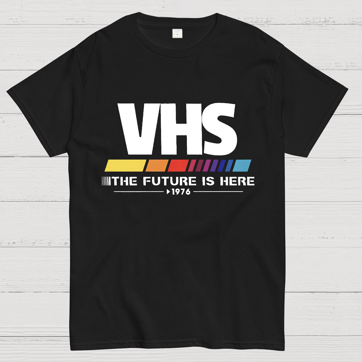 VHS - The Future is Now Geeky T-Shirt