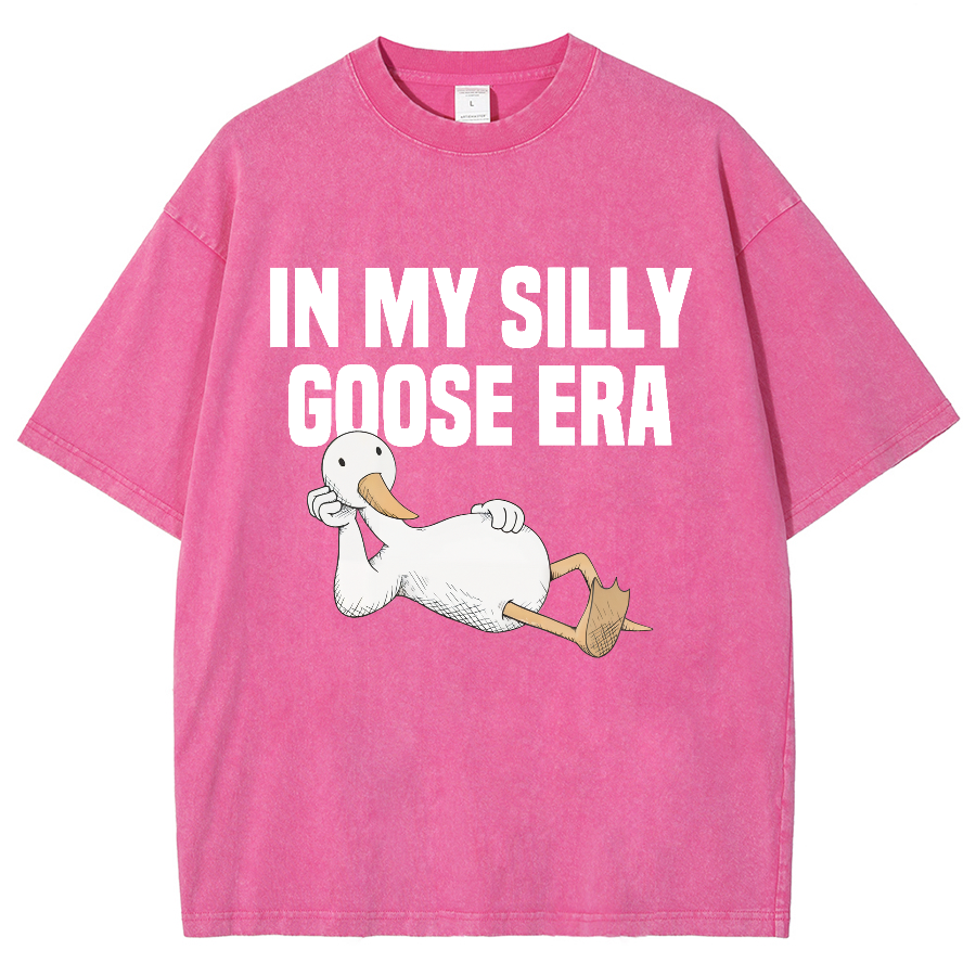 In My Silly Goose Era, Silly Goose Vintage Distressed T-shirt