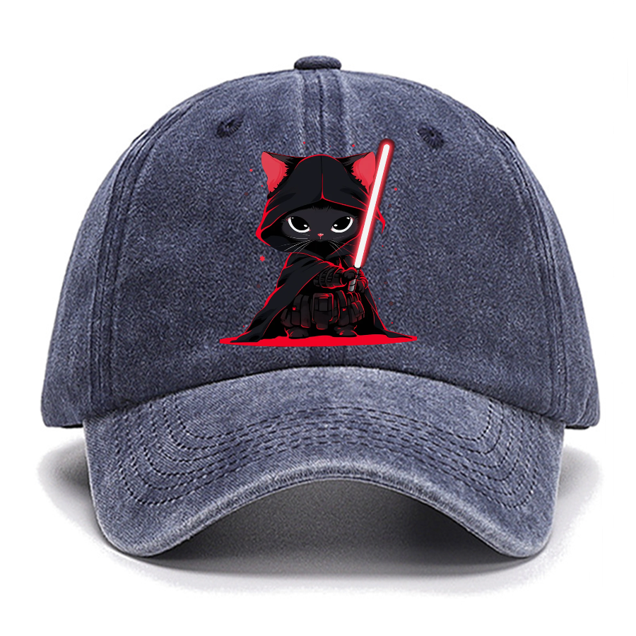 Cat Vader Embrace the Feline Dark Side! Cotton Hat