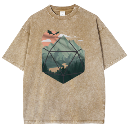 Dungeons and Dragons present Vintage Distressed T-shirt