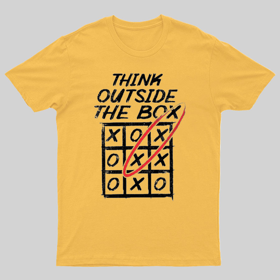 Think Outside The Box Nerd T-Shirt