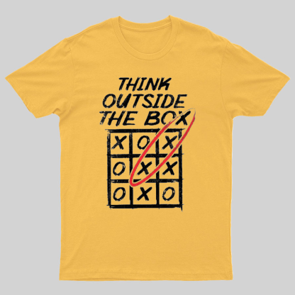 Think Outside The Box Nerd T-Shirt