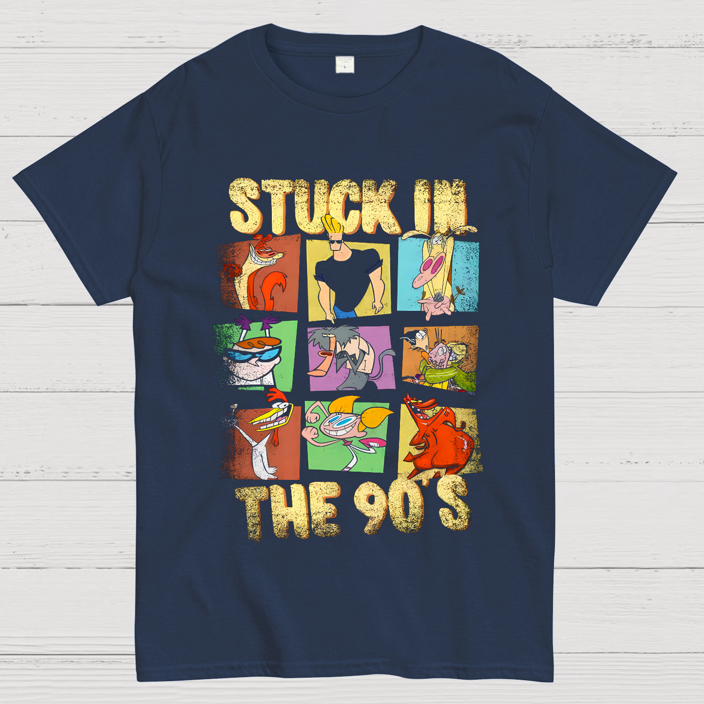 Stuck In The 90‘s Geek T-Shirt