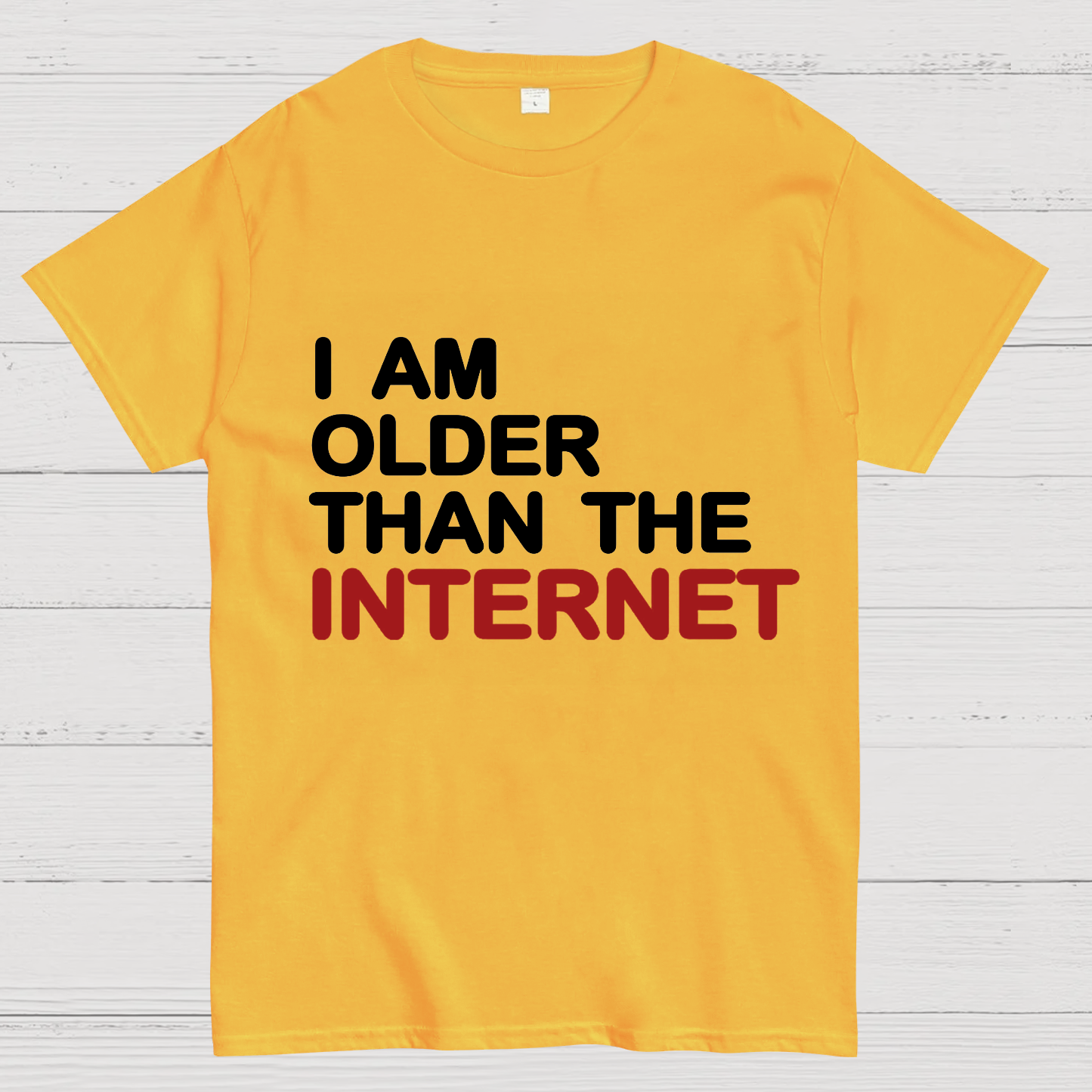 I Am Older Than The Internet Geeky T-Shirt