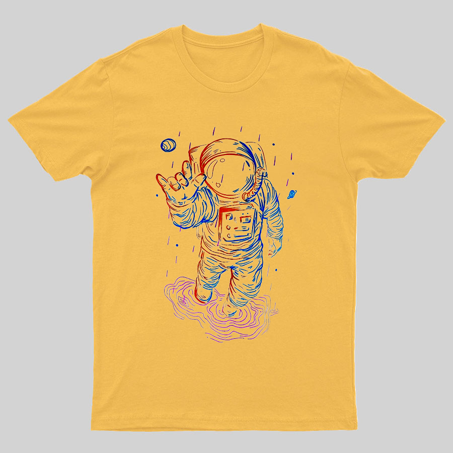 Travel In Space Funny Geeky T-Shirt