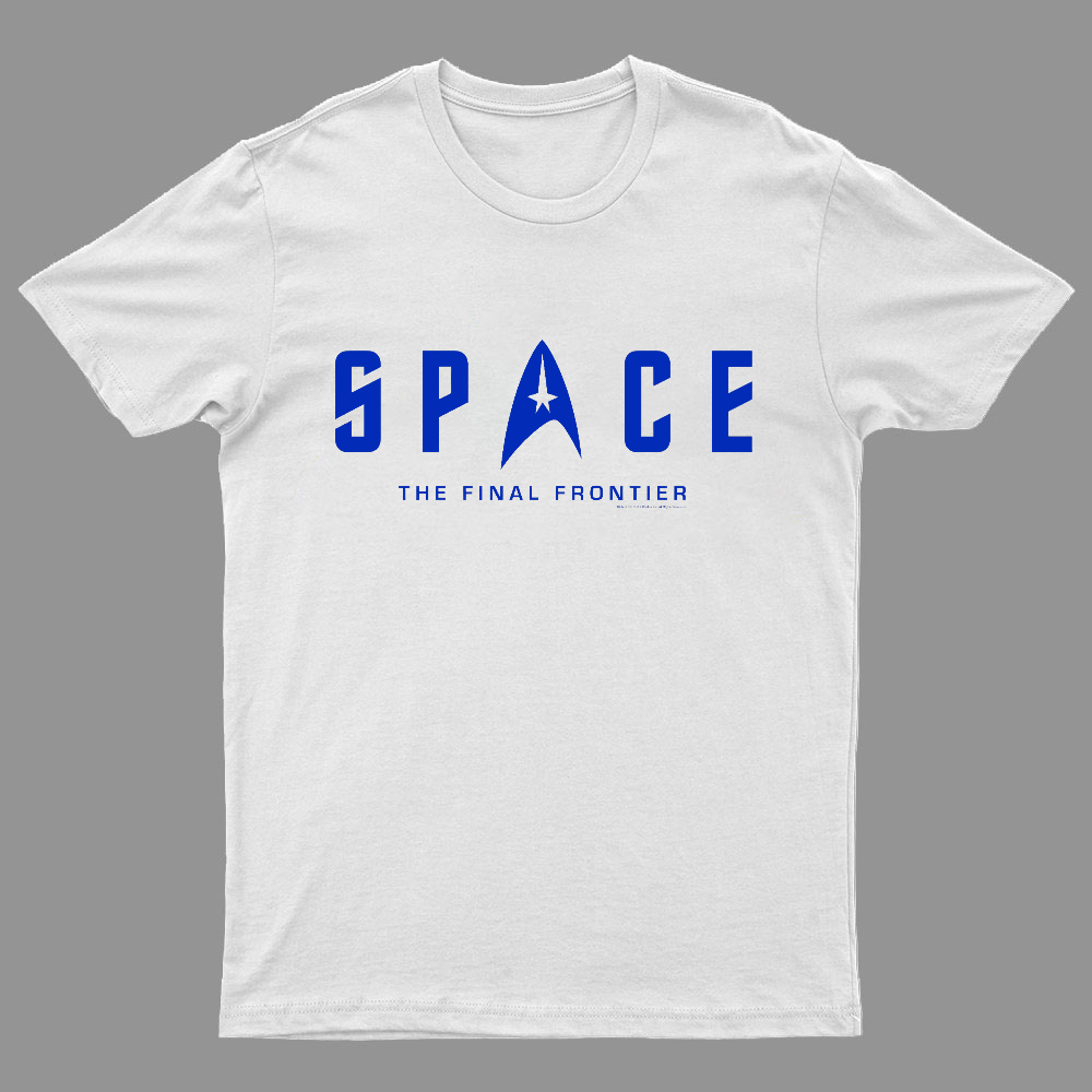 SPACE The Final Frontier Geeky T-Shirt