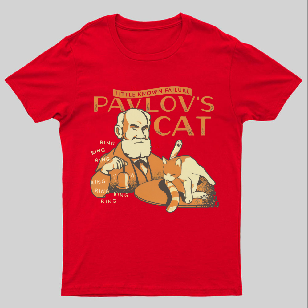 Pavlov‘s Cat Geeky T-Shirt