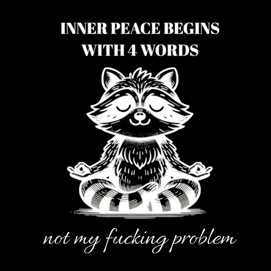 Inner Peace Begins With Four Words , Funny Nerdy T-Shirt