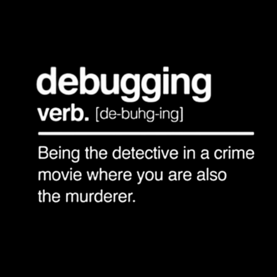 Debugging Verb - NERD Shirt - IT Shirt - Computer Coder Shirt