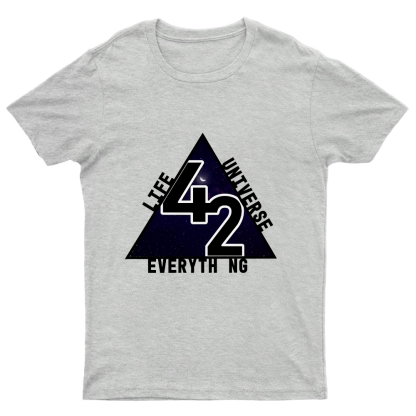 life universe everything Geeky T-Shirt